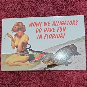 Vintage Florida Beach Postcards